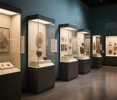 Museumsutstillingskabinett