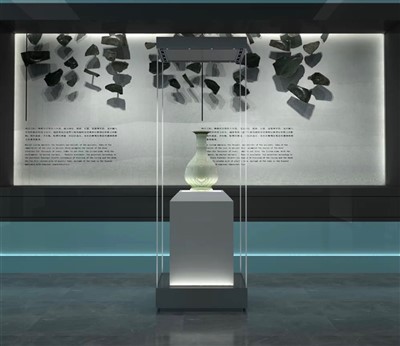 Museets tematiske vitrineskap