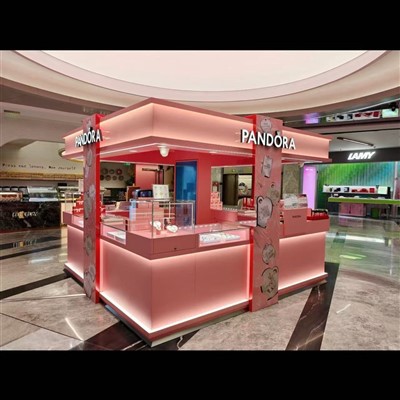 Tresmykker Showcase Kiosk Mall Kiosk