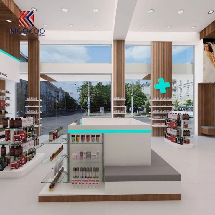 Pharmacy Flagship Shop Display Furniture